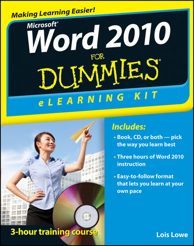 Word 2010 eLearning Kit For Dummies