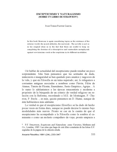 Escepticismo y liberalismo