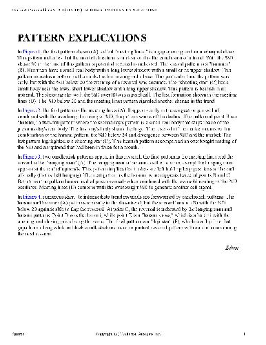 Sidebar: Pattern Explications