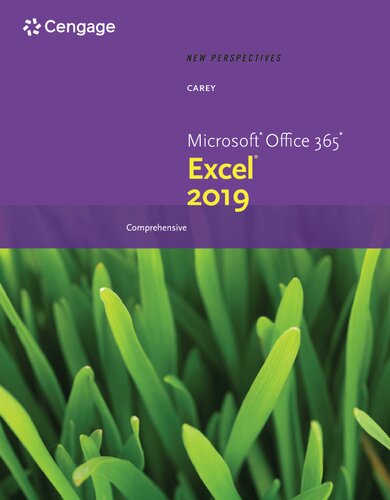 New Perspectives Microsoft Office 365 & Excel 2019 Comprehensive (MindTap Course List)