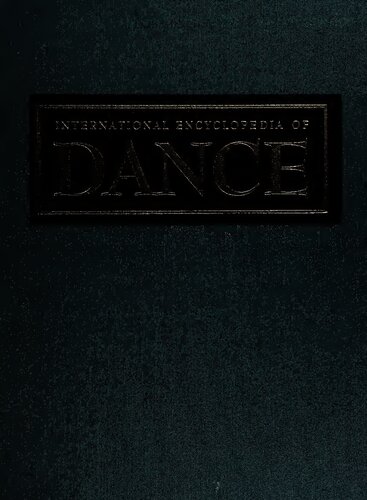 International Encyclopedia of Dance - Volume 4