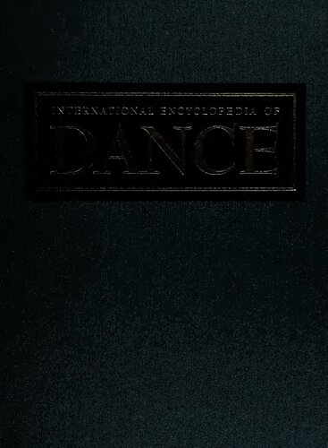 International Encyclopedia of Dance - Volume 6