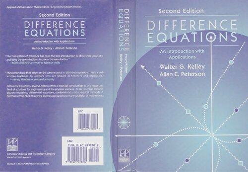 Difference Equations, Second Edition: An Introduction with Applications