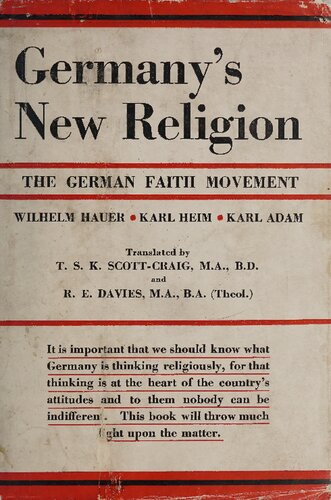Germany's New Religion - German Faith Movement