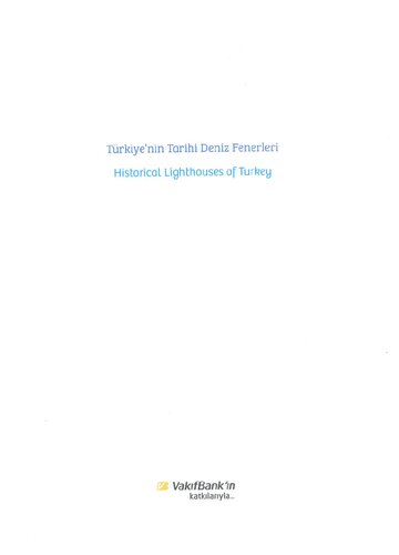 Türkiyenin Tarihi Deniz Fenerleri, Historical Lighthouses of Turkey