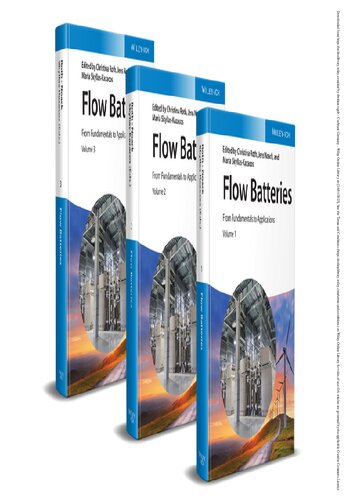 Flow Batteries: From Fundamentals to Applications