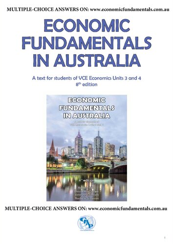 Economic Fundamentals in Australia (8th edition)
