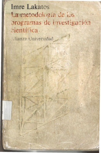 Metodologia de los programas de investigacion cientifica