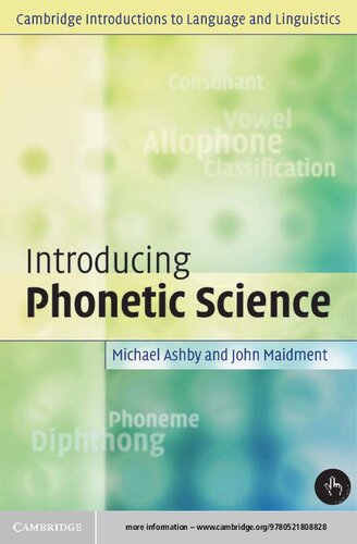 Introducing Phonetic Science
