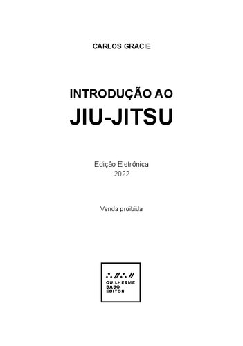 Introdução ao Jiu-Jitsu : edição eletrônica 2022