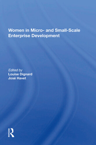 Women In Micro- And Small-scale Enterprise Development