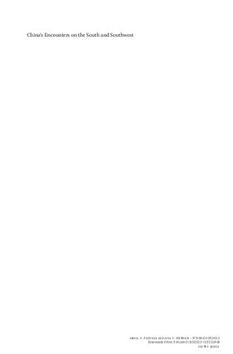 China's encounters on the south and southwest: reforging the fiery frontier over two millennia