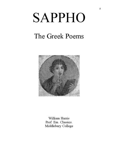 The Greek Poems