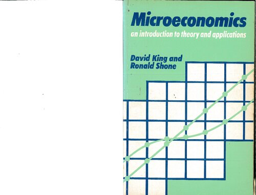 Microeconomics : an introduction to theory and applications