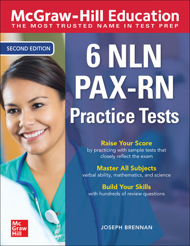 McGraw-Hill Education 6 NLN PAX-RN Practice Tests