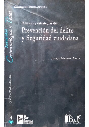 POLITICAS Y ESTRATEGIAS DE PREVENCION DEL DELITO Y SEGURIDAD CIUDADANA