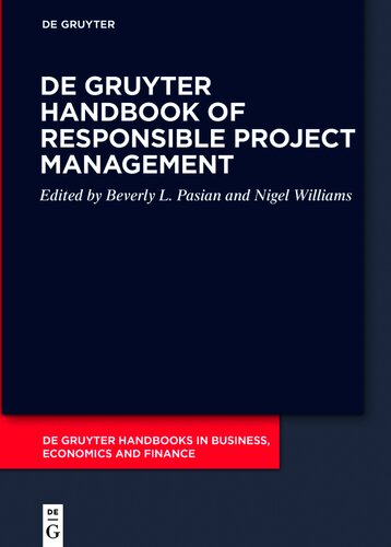 De Gruyter Handbook of Responsible Project Management