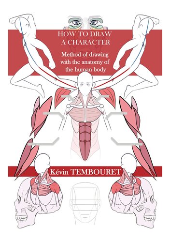 How to draw a character: Method of drawing with the anatomy of the human body