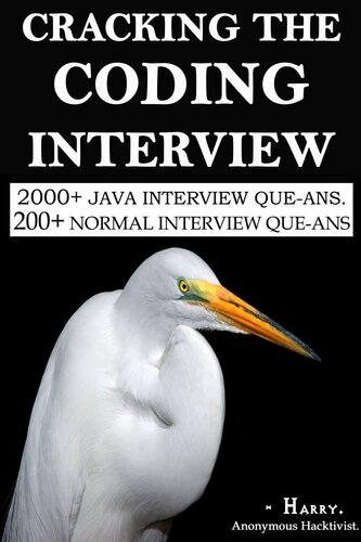 Cracking the Coding Interview. (2500+ Interview Que. & Ans.)