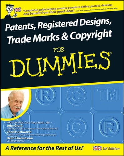 Patents, Registered Designs, Trade Marks And Copyright For