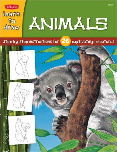How to Draw Zoo Animals: Step-by-step instructions for 26 captivating creatures