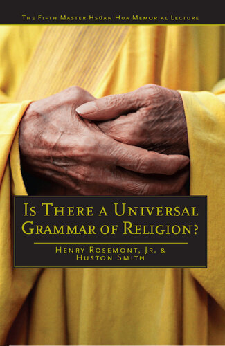 Is There a Universal Grammar of Religion?
