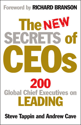 The New Secrets of CEOs