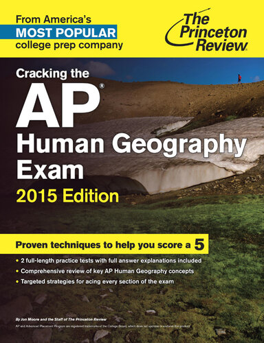 Cracking the AP Human Geography Exam, 2015 Edition
