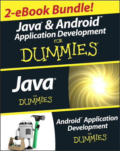 Java and Android Application Development for Dummies eBook Set