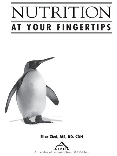 Nutrition At Your Fingertips