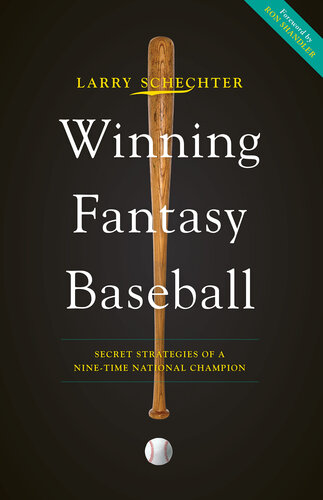 Winning Fantasy Baseball: Secret Strategies of a Nine-Time National Champion