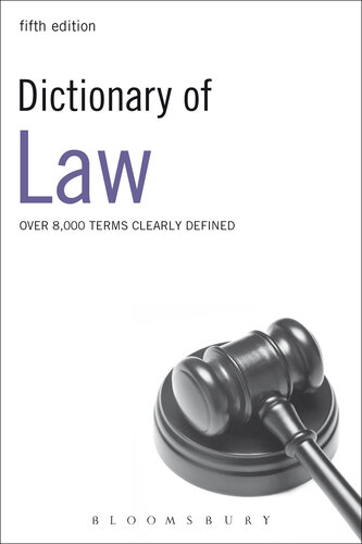 Dictionary of Law