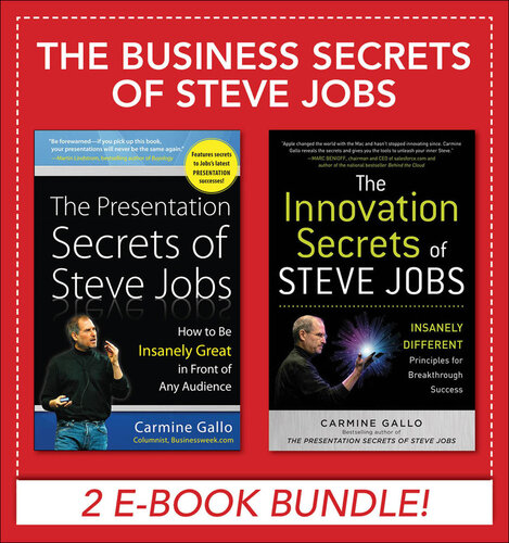 The Business Secrets of Steve Jobs: Presentation Secrets and Innovation secrets all in one book!
