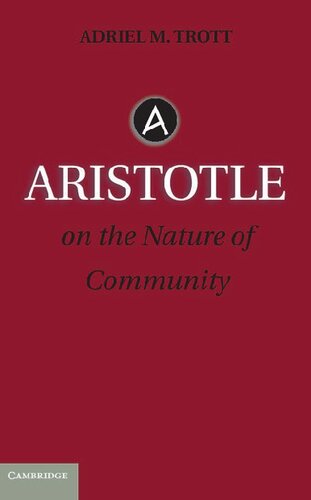 Aristotle on the Nature of Community