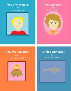 Libro de Diseños: Pack de 4 libros de diseños