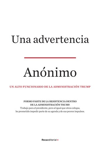 Una advertencia