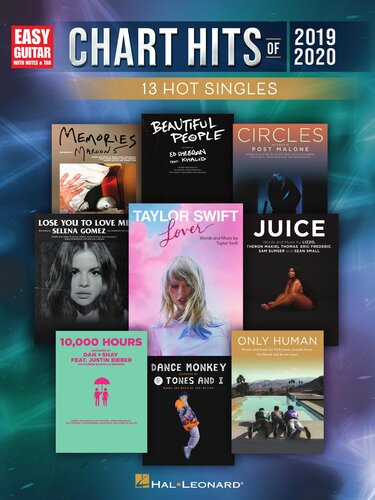 Chart Hits of 2019-2020 Easy Guitar Songbook