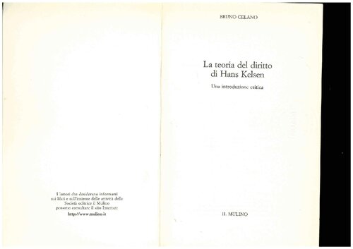 La teoria del diritto di Hans Kelsen. Una introduzione critica