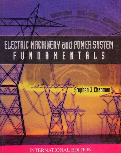 Electric Machinery and Power Systems Fundamentals