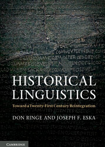Historical Linguistics: Toward a Twenty-First Century Reintegration