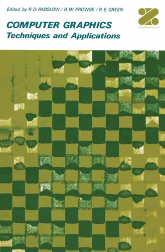 Computer Graphics: Techniques and Applications