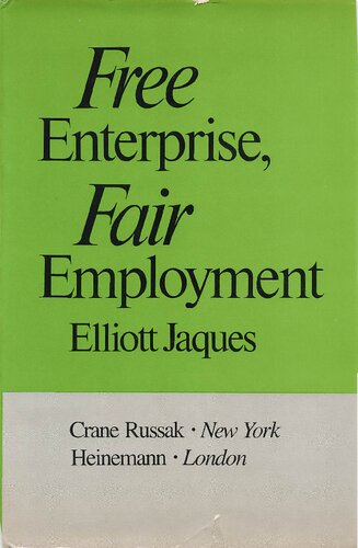 Free Enterprise, Fair Employment