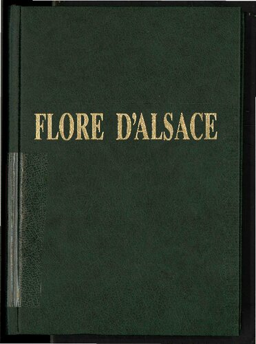 Flore dÁlsace Plaine rhénane, Vosges, Sundgau