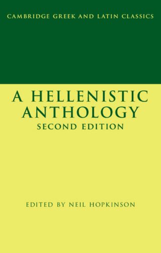A Hellenistic Anthology