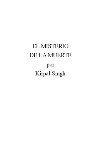 El Misterio de la Muerte