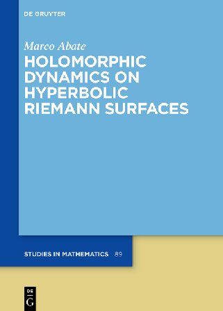 Holomorphic Dynamics on Hyperbolic Riemann Surfaces (de Gruyter Studies in Mathematics)