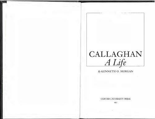 Callaghan: A Life