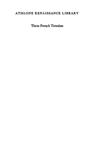 Three French Treatises