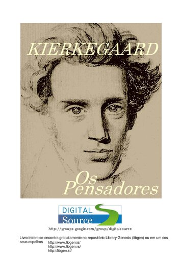 Os Pensadores - Kierkegaard