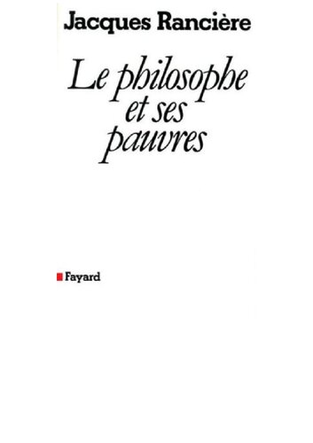Le philosophe et ses pauvres